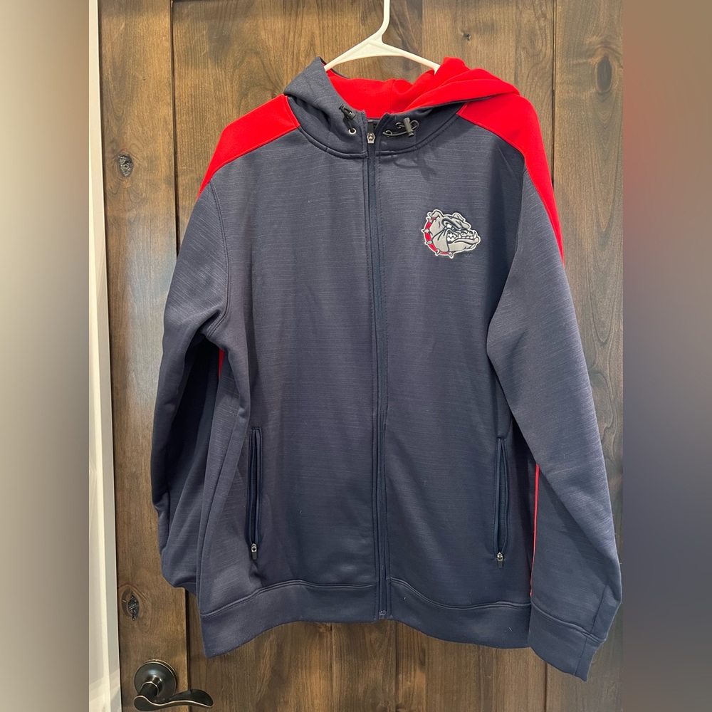 Gonzaga men’s zip up hoodie